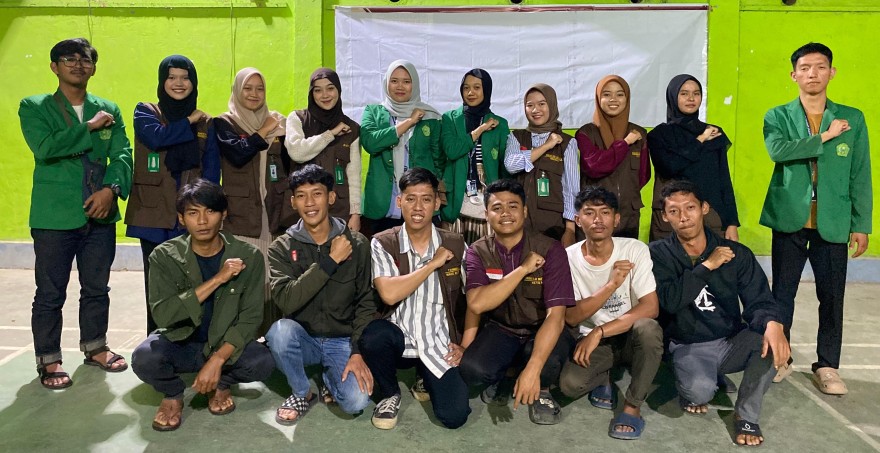 Mahasiswa KKN UM Lampung Mengadakan Sosialisasi Untuk Meningkatkan Kesadaran Masyarakat tentang Bahaya Korupsi